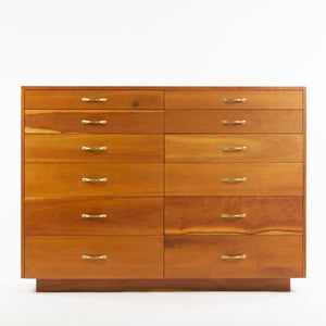 SOLD Original Robert Lovett Solid Cherry Custom Made Dresser George Nakashima Protege