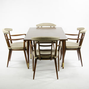 SOLD Johnson Furniture Co. Bert England Forward Trend Dining Chairs and Table Set