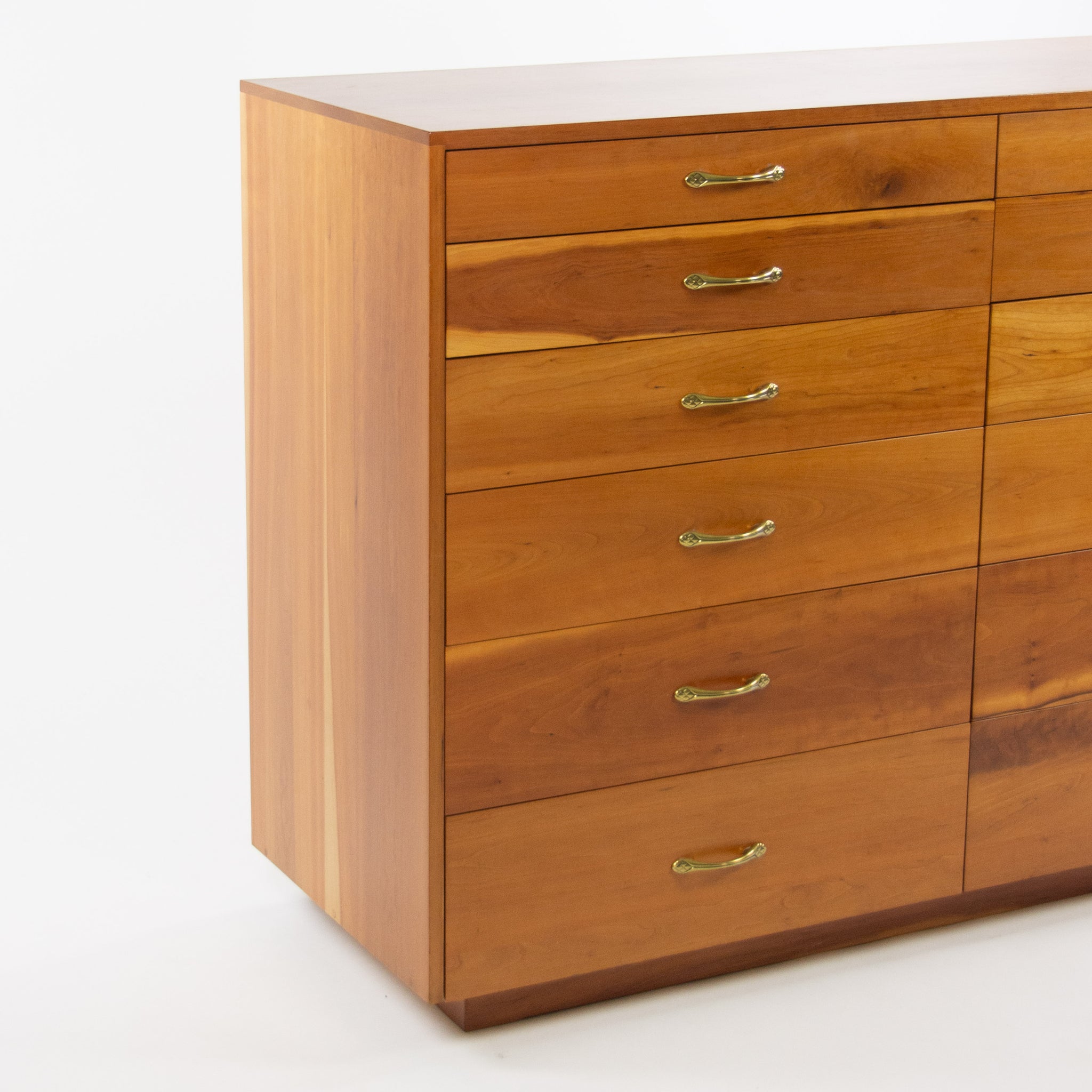 SOLD Original Robert Lovett Solid Cherry Custom Made Dresser George Nakashima Protege