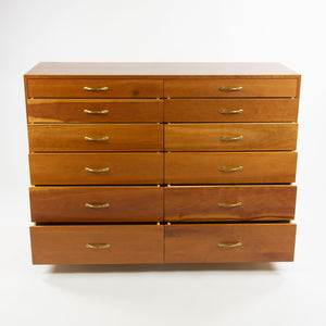 SOLD Original Robert Lovett Solid Cherry Custom Made Dresser George Nakashima Protege