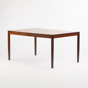 1950's Rare Original Florence Knoll Walnut Dining Table w/ Leaf 56-84 inches