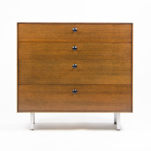 SOLD 1950s George Nelson Herman Miller Thin Edge Dresser Cabinet Walnut MINT