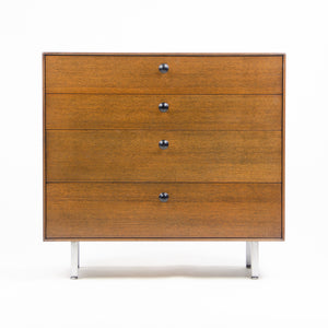 SOLD 1950s George Nelson Herman Miller Thin Edge Dresser Cabinet Walnut MINT