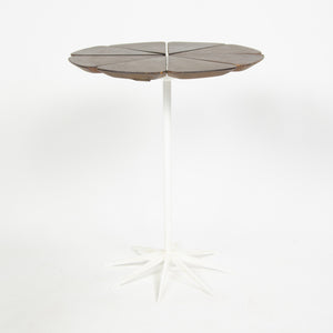 SOLD 1960's Knoll Richard Schultz Petal Table Rare Enameled White & Redwood