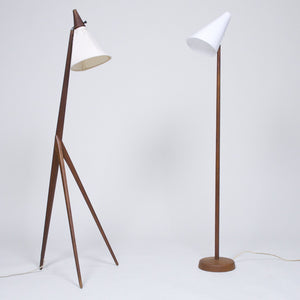 SOLD Luxus Vittsjo Lamps Tripod Praying Mantis Floor Lamp Östen & Ole Kristiansson