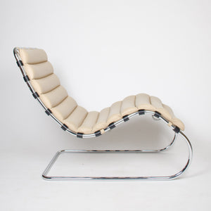 SOLD Chaise by Mies Van Der Rohe For Knoll International MR Lounge Chair