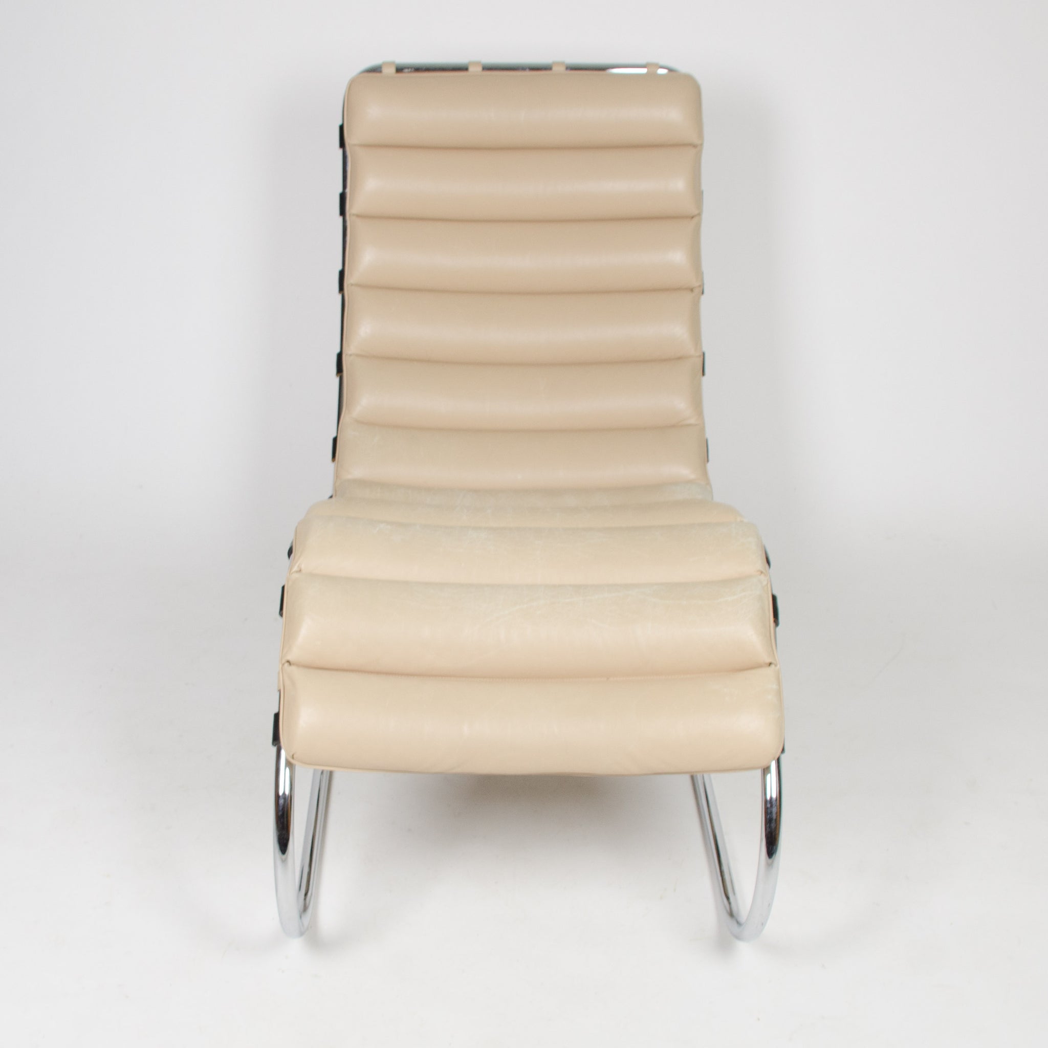 SOLD Chaise by Mies Van Der Rohe For Knoll International MR Lounge Chair