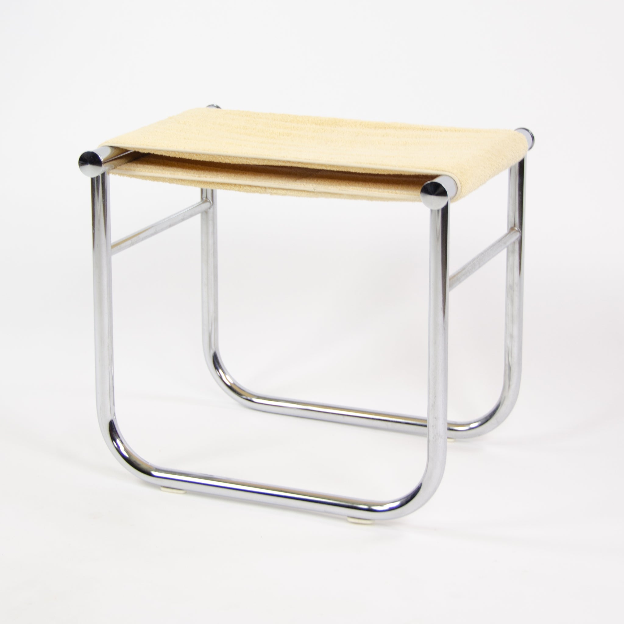 SOLD Cassina Le Corbusier Charlotte Perriand Jeanneret LC9 Bath Stool