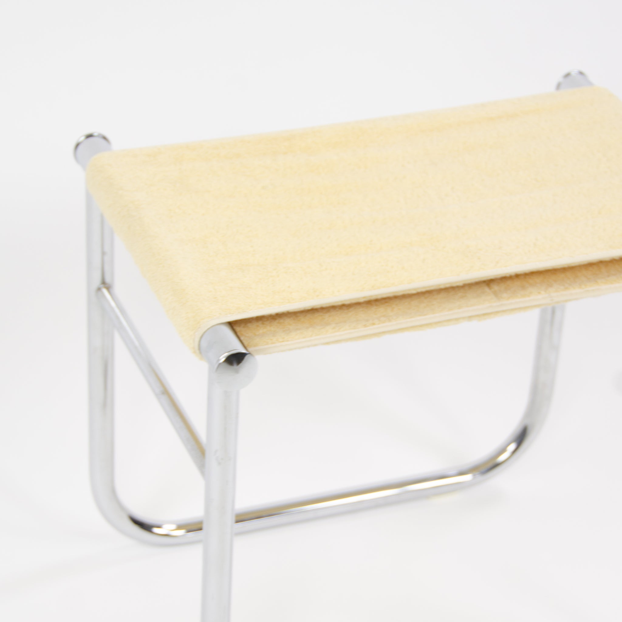 SOLD Cassina Le Corbusier Charlotte Perriand Jeanneret LC9 Bath Stool