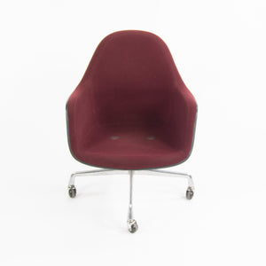 1985 Eames Herman Miller EC175 Upholstered Fiberglass Shell Chair Museum Quality
