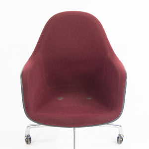 1985 Eames Herman Miller EC175 Upholstered Fiberglass Shell Chair Museum Quality