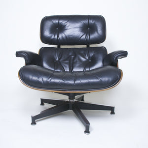 SOLD 1960's Herman Miller Eames Lounge Chair & Ottoman Rosewood 670 671