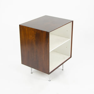 SOLD 1950's George Nelson Herman Miller Thin Edge Rosewood Night Stand Cabinet