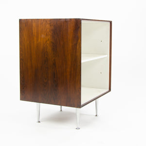 SOLD 1950's George Nelson Herman Miller Thin Edge Rosewood Night Stand Cabinet