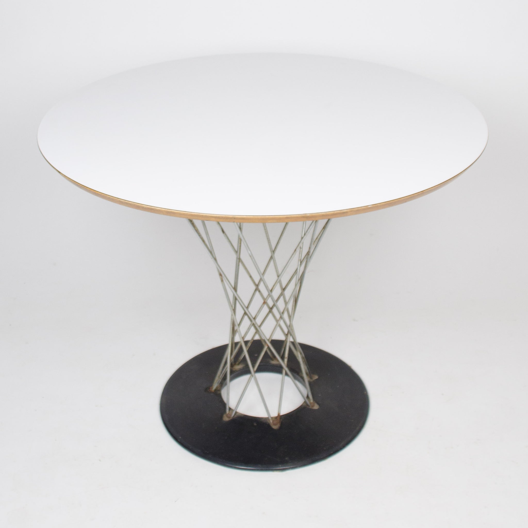 SOLD 1950's Rare Isamu Noguchi For Knoll Associates Original Cyclone Wire Dining Table