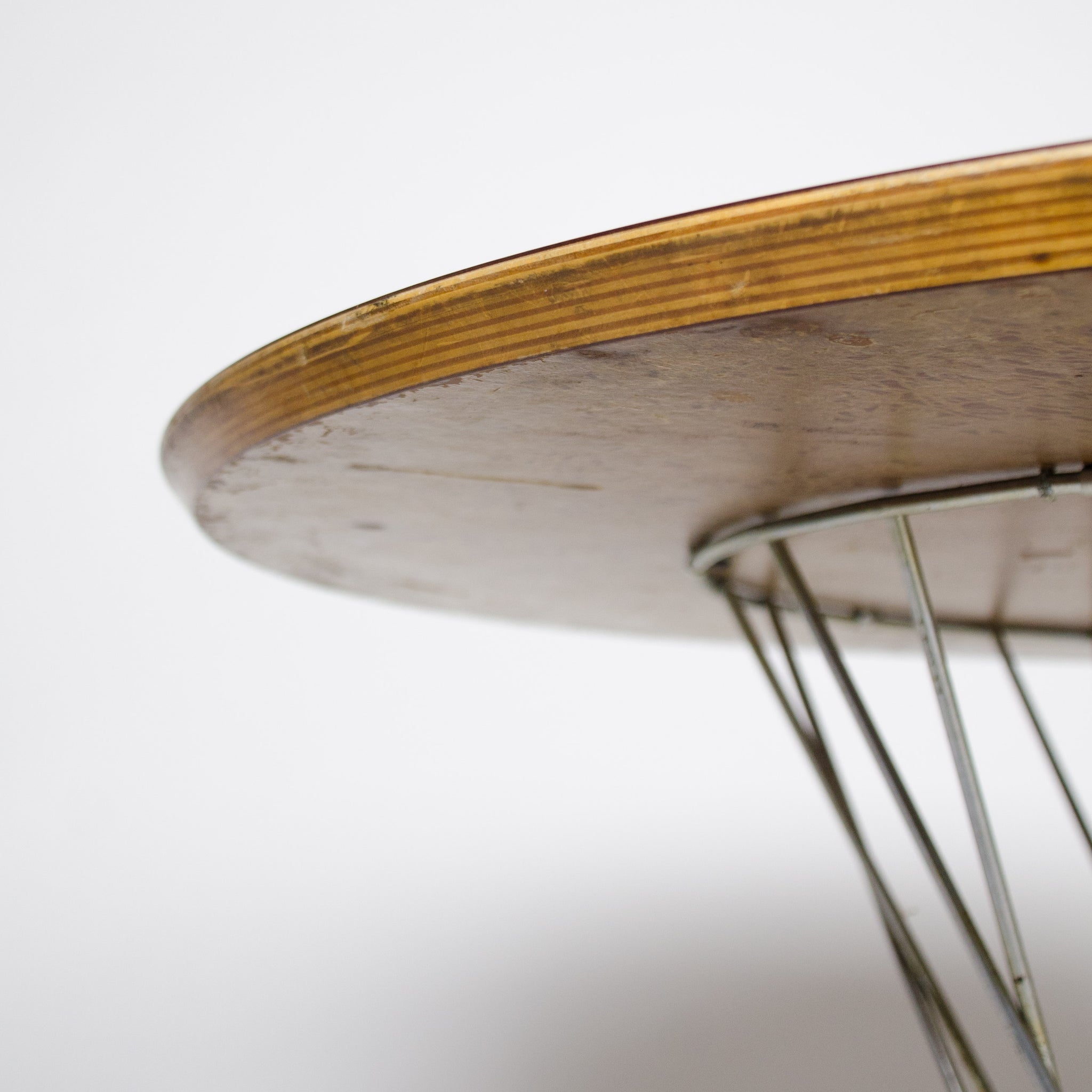 SOLD 1950's Rare Isamu Noguchi For Knoll Associates Original Cyclone Wire Dining Table