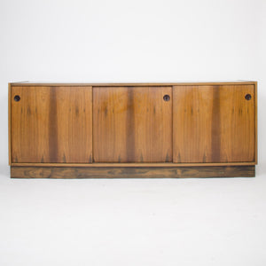 SOLD Falster Clausen & Søn Maurice Villency Rosewood Danish Modern Credenza w Hutch