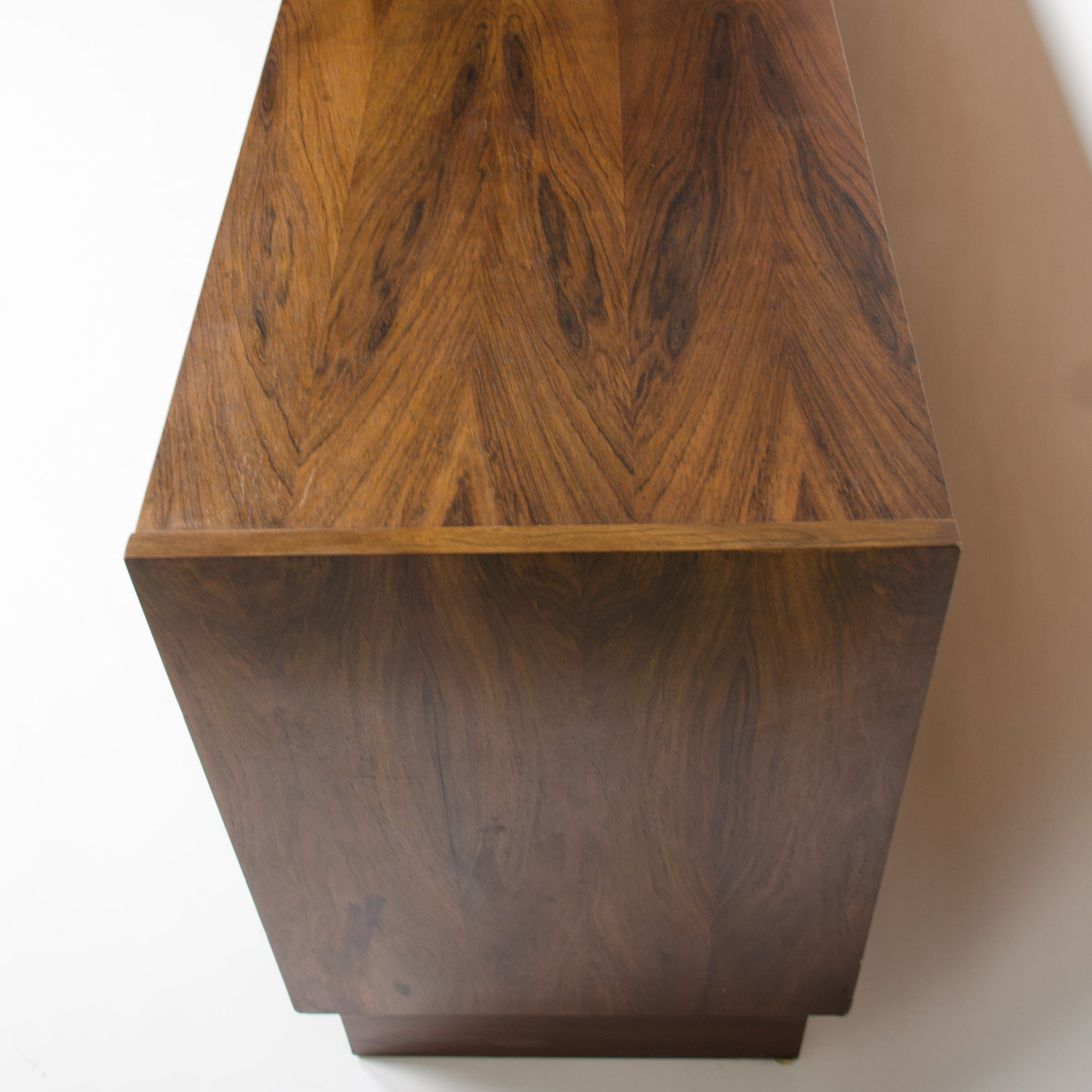 SOLD Falster Clausen & Søn Maurice Villency Rosewood Danish Modern Credenza w Hutch