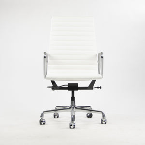 SOLD Eames Herman Miller Brand New Leather High Pneumatic Aluminum Group Desk Chairs 6x