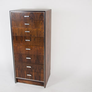 SOLD Falster Maurice Villency Rosewood Danish Modern High Dresser Credenza Cabinet