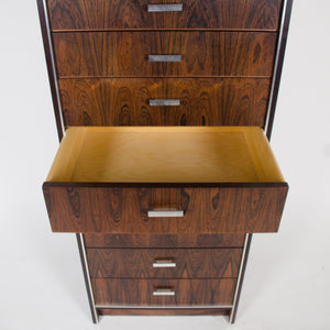 SOLD Falster Maurice Villency Rosewood Danish Modern High Dresser Credenza Cabinet