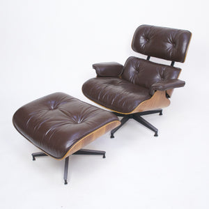 SOLD 1970's Herman Miller Eames Lounge Chair & Ottoman Rosewood 670 671