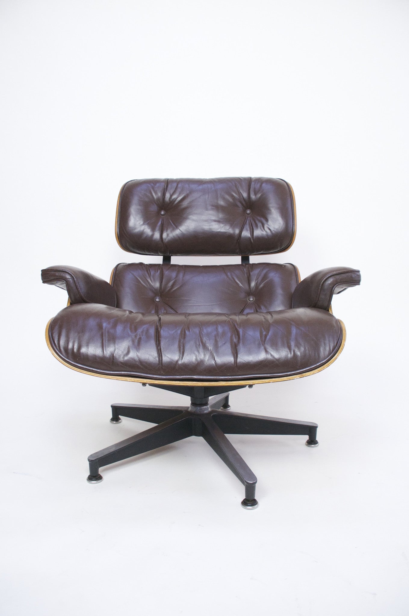 SOLD 1970's Herman Miller Eames Lounge Chair & Ottoman Rosewood 670 671