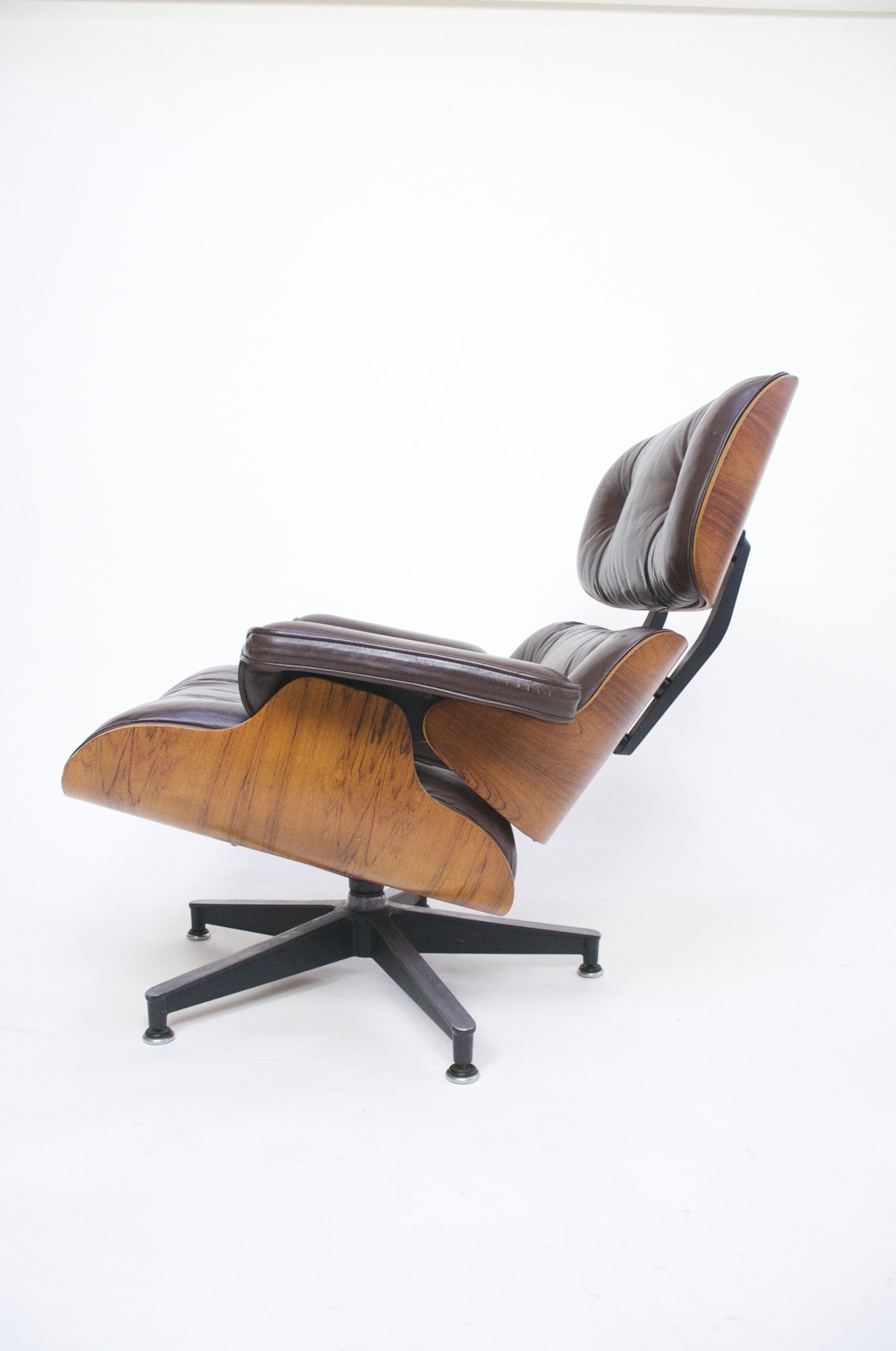 SOLD 1970's Herman Miller Eames Lounge Chair & Ottoman Rosewood 670 671