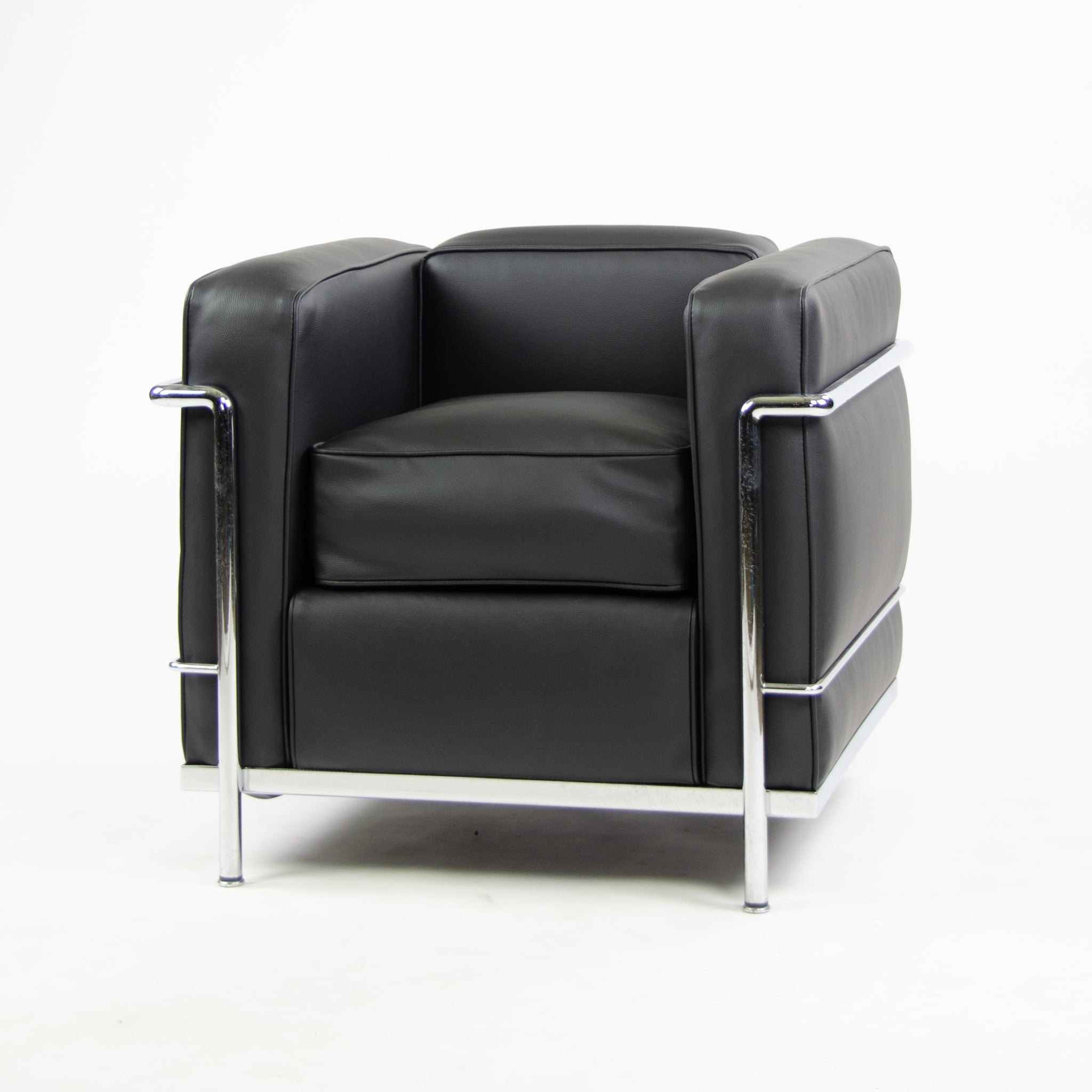 SOLD Cassina Italy Le Corbusier LC2 Petit Modele Armchair New Upholstery