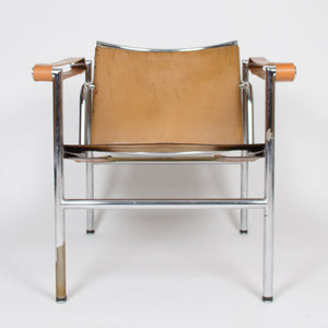 1950's Authentic Le Corbusier Marked STENDIG LC1 Basculant Chairs Thonet Cassina