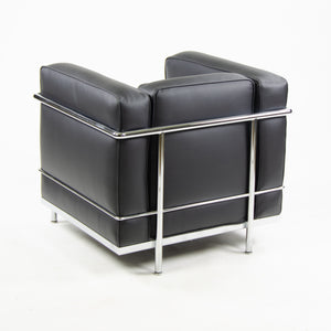 SOLD Cassina Italy Le Corbusier LC2 Petit Modele Armchair New Upholstery