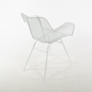 SOLD Russell Woodard 1960's Vintage Sculptura Outdoor Dining Chairs New Powder Coated Finish