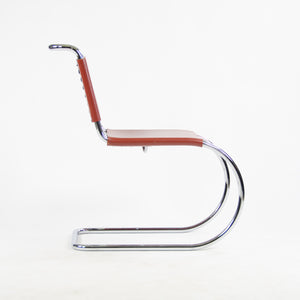 SOLD Knoll International Thonet Mies Van Der Rohe MR10 Dining Chairs Bauhaus Set of 8