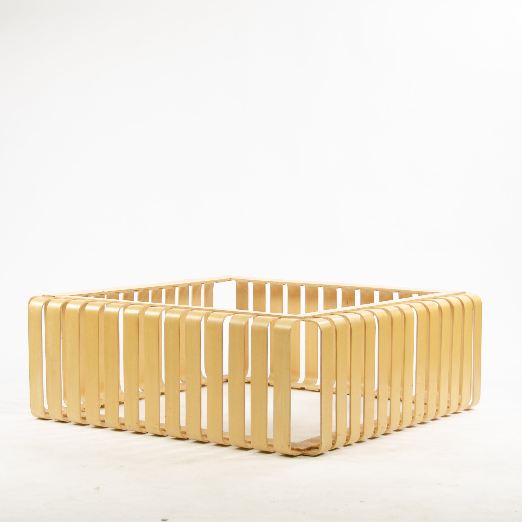 SOLD 1998 Frank Gehry For Knoll International Icing Coffee Table Original Marked