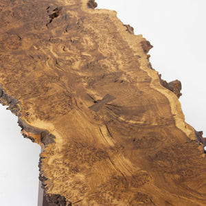 SOLD Mira Nakashima George Nakashima Woodworkers English Oak Burl Minguren I Coffee Table