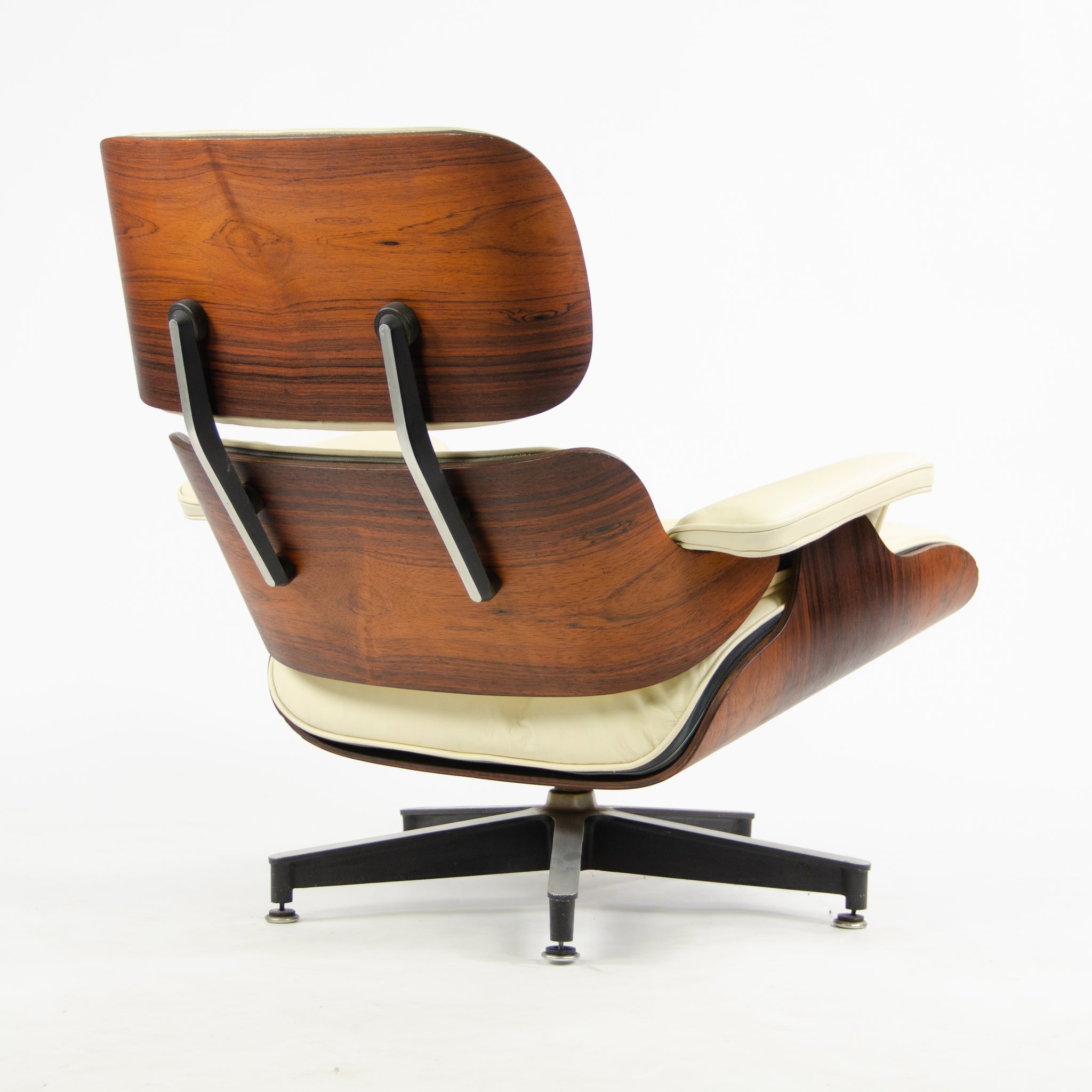 Eames Herman Miller Contura 670/671 Chair and Ottoman in Louis Vuitton  Fabric For Sale at 1stDibs