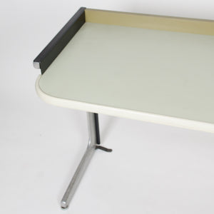 SOLD George Nelson For Herman Miller Action Office Desk With Wood Faced Drawer