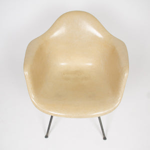 SOLD 1953 Eames Herman Miller Zenith Arm Shell Chair Lounge LAX Large Shock Mount