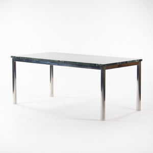 SOLD Green Granite 2011 6x3 Meeting Dining Conference Tables Stainless Steel Base