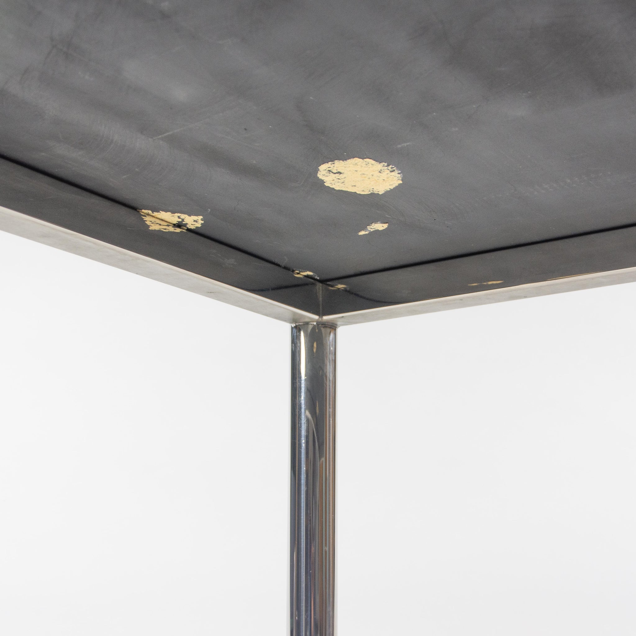 SOLD Green Granite 2011 6x3 Meeting Dining Conference Tables Stainless Steel Base