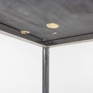 SOLD Green Granite 2011 6x3 Meeting Dining Conference Tables Stainless Steel Base