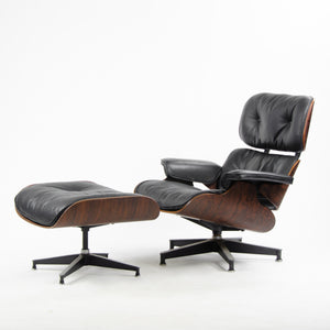 SOLD 1956 Herman Miller Eames Lounge Chair & Ottoman 670 671 New Cushions