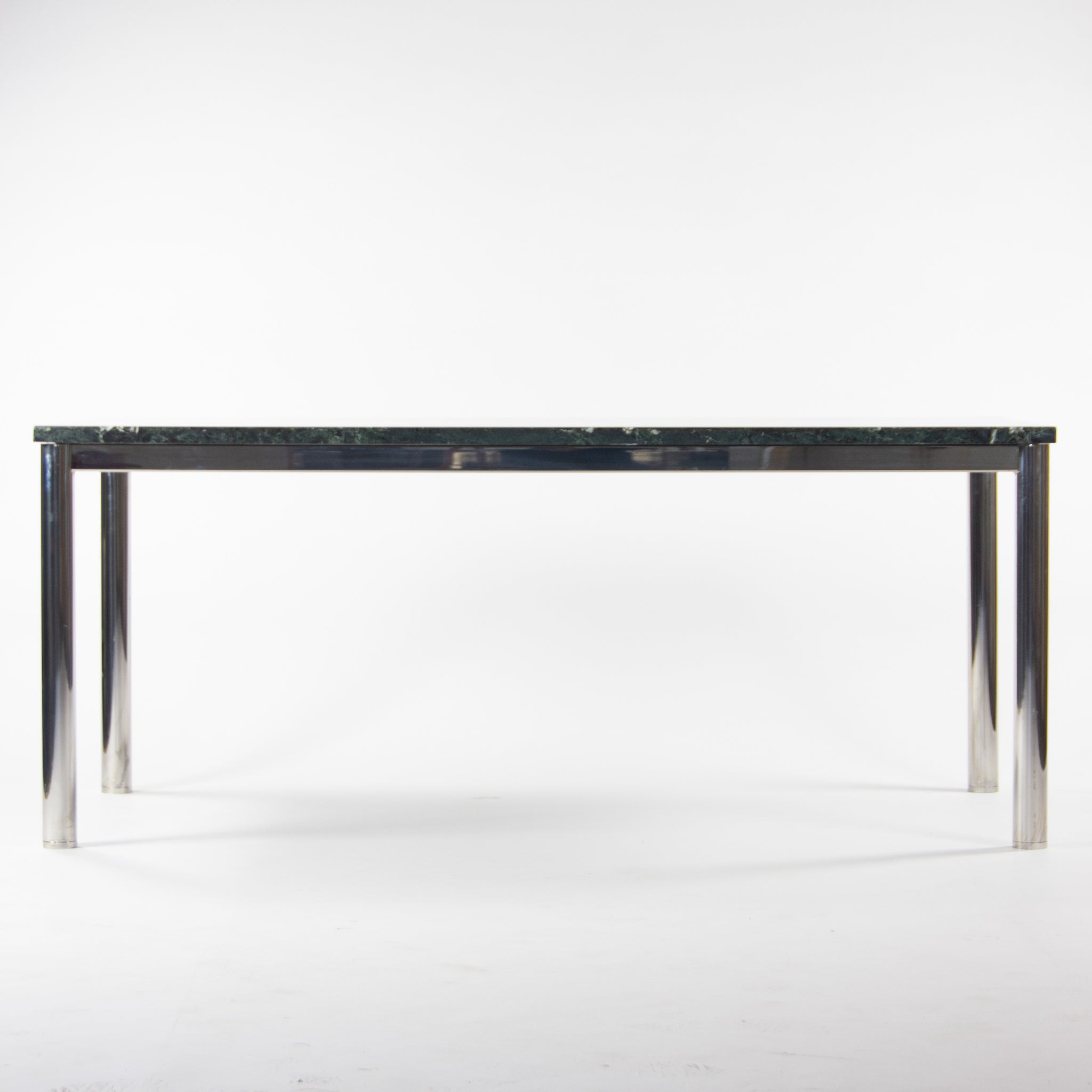 SOLD Green Granite 2011 6x3 Meeting Dining Conference Tables Stainless Steel Base