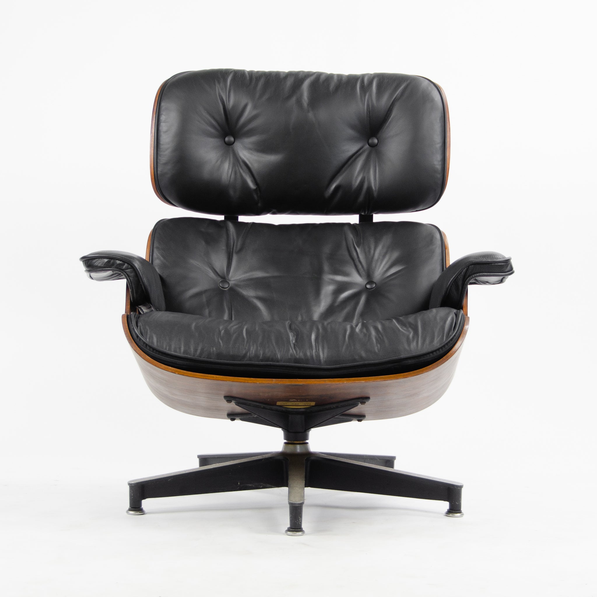 SOLD 1956 Herman Miller Eames Lounge Chair & Ottoman 670 671 New Cushions