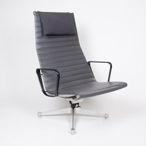SOLD 1958 PATENT PENDING Eames Herman Miller Aluminum Lounge and Ottoman