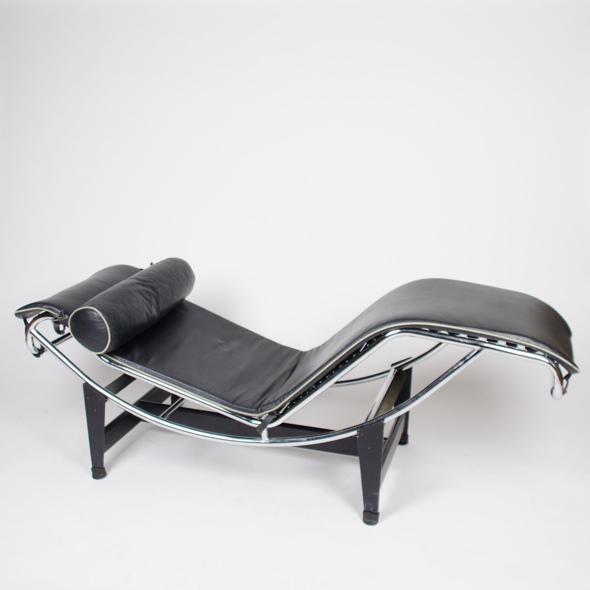 SOLD Le Corbusier Cassina LC4 Chaise Lounge Chair Leather Rare and Original