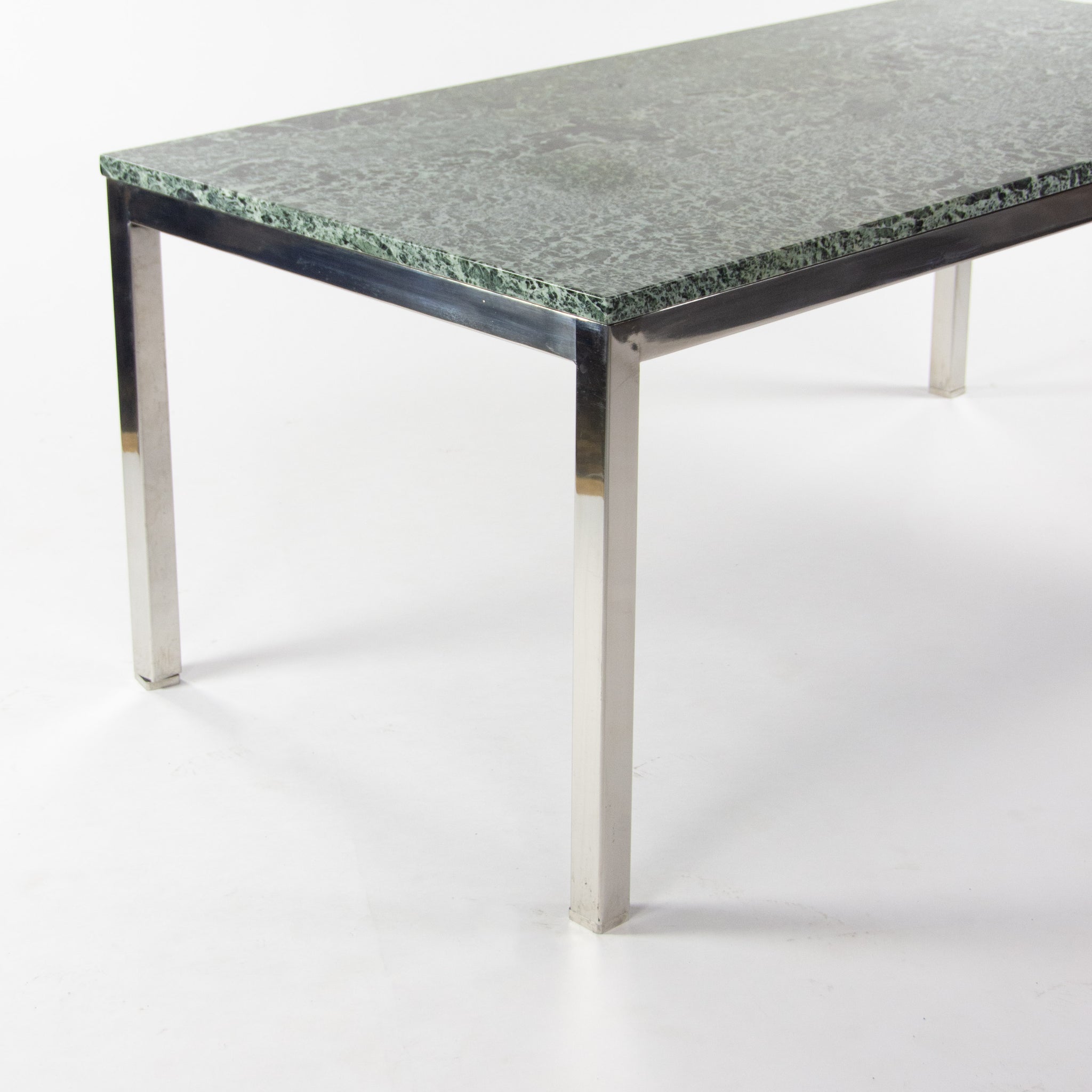 Green Granite Cumberland Meeting Dining Conference Tables Stainless Steel Base