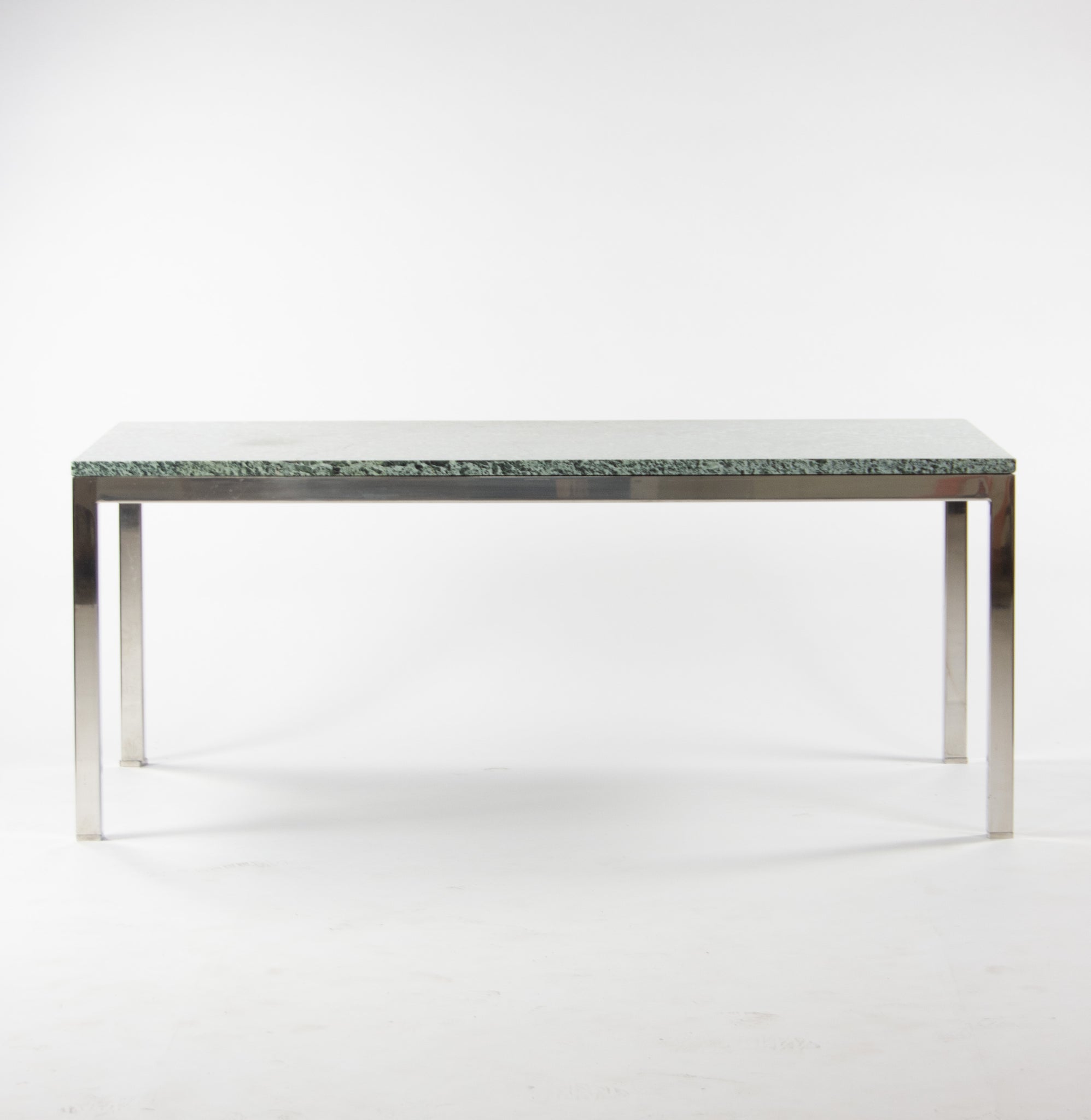 Green Granite Cumberland Meeting Dining Conference Tables Stainless Steel Base