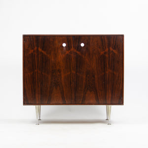 SOLD 1950s George Nelson Herman Miller Thin Edge Rosewood Dresser Cabinet Original