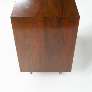 SOLD 1950s George Nelson Herman Miller Thin Edge Rosewood Dresser Cabinet Original